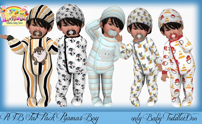 RTB FATPACK Pijamas Boys ~ToddleeDoo Baby~