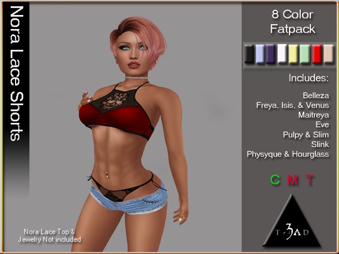 ~*Triad*~ Nora Shorts