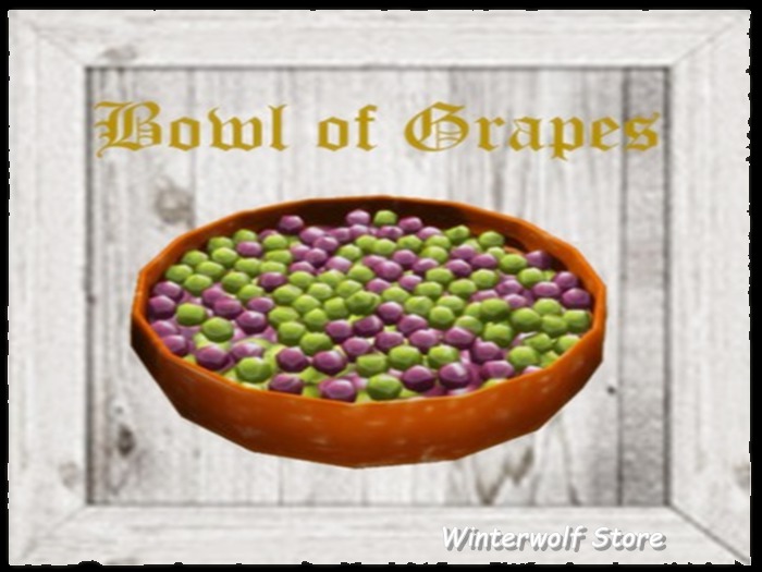 Bowl of Grapes G&S (5 units)