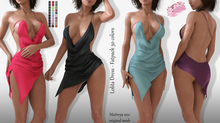 Lollita EXCLUSIVE Female Dress Mesh- MAITREYA LARA - FATPACK 30 Color HUD CB collection