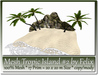 Mesh tropic island 2 by felix 17 prim 20x20m size copy mody