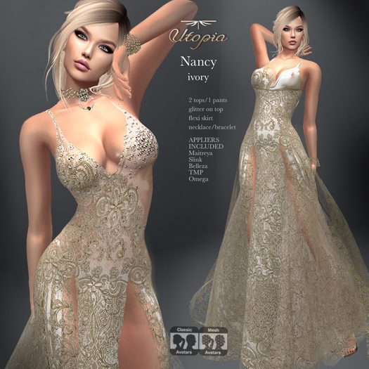 Utopia Nancy LD ivory