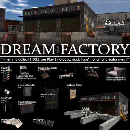 22769 - Dream Factory - RARE