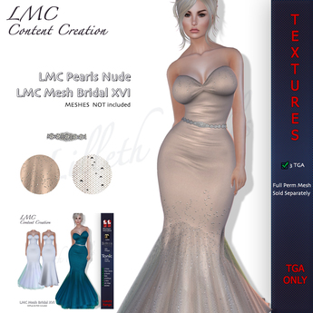 Second Life Marketplace - LMC TGA - Pearls Nude - Textures for the LMC