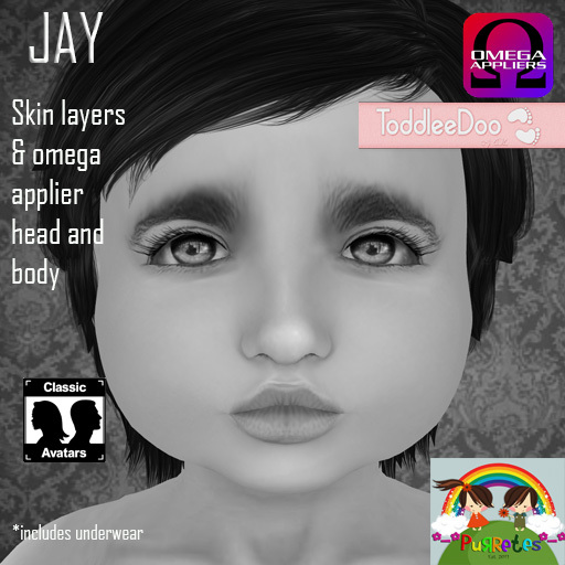 *-*Purretes*-* -Jay DEMO Shape & Skin  (wear+touch)