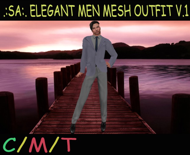 .:SA:. ELEGANT MAN MESH OUTFIT V.1