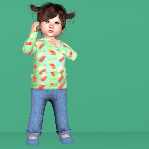 TODDLEEDOO HOODIE/PANTS POPCICLE 2 B&K{BOXED}
