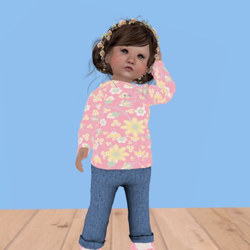 TODDLEEDOO HOODIE/PANTS CUTE SPRING FLOWERS 3 B&K {BOXED}