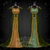 [CC Co.] Lady Londonderry - Gown - Forest