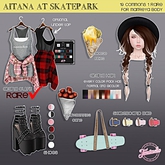 *Tentacio* Aitana at skatepark aitana outfir RARE