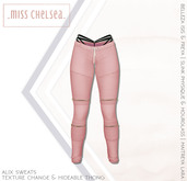 .miss chelsea. Alix Sweats Pink