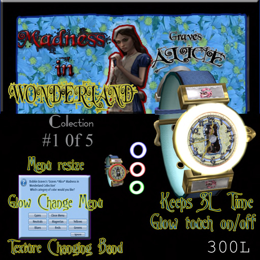 *Graves* Apothecary The ALICE Timepiece 