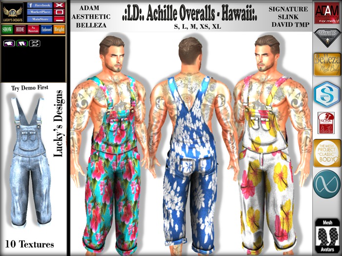 .:LD:. Achille Overalls - Hawaii:.