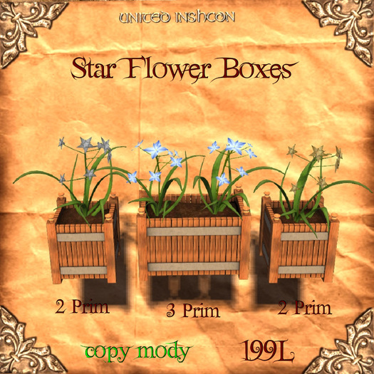 *UI* Star Flower Boxes v