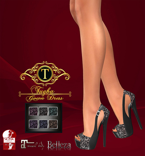 **Tugba ** Veeda Heels  Lace 6 Colors Demo