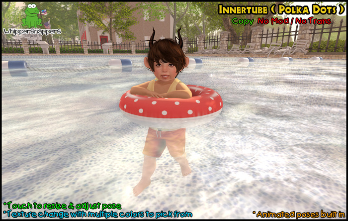 ! Whippersnappers ! - Innertube (Polka dots)