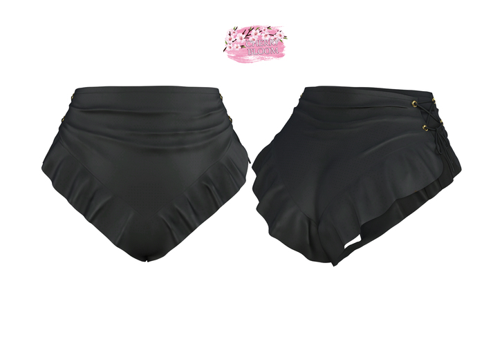 Madison EXCLUSIVE Female Shorts Mesh- MAITREYA LARA - Black Color CB collection