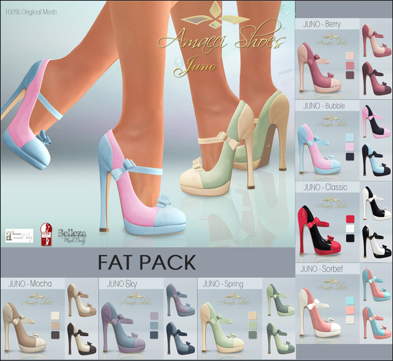 Amacci Shoe - Juno - Fat Pack