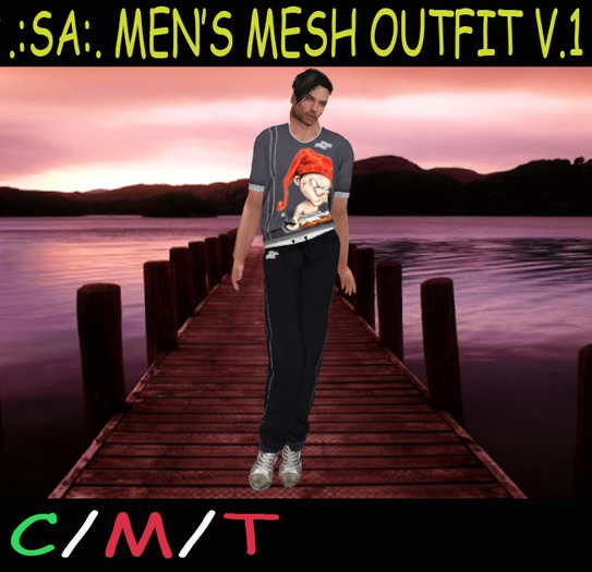 .:SA:. MEN'S MESH OUTFIT V.1