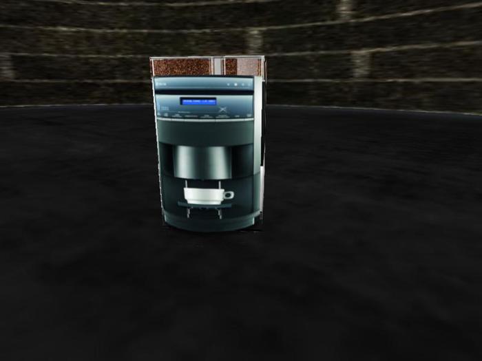 Coffe machine drinks giver