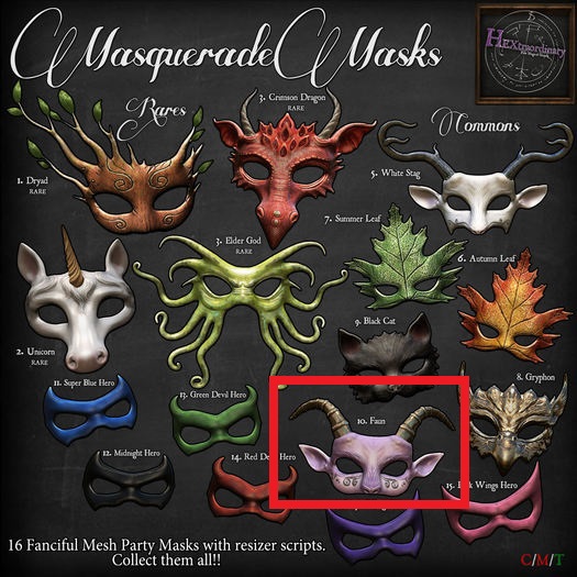 *HEXtraordinary* Faun Mask