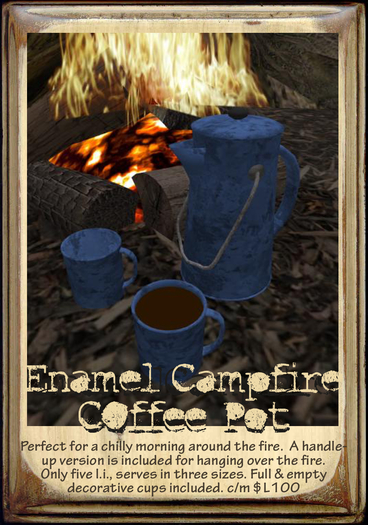Enamel Campfire Coffee Pot