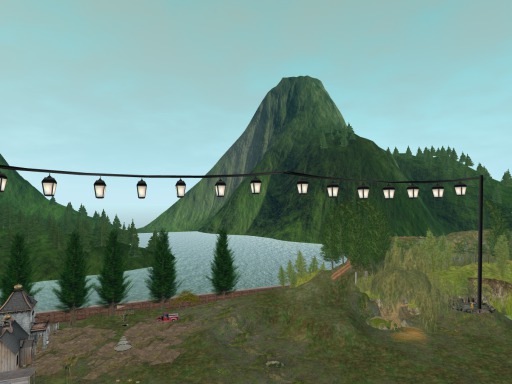 Ramadan light mesh white فوانيس رمضان 