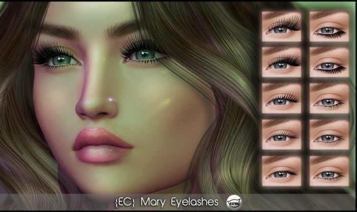 {EC} Mary Eyelashes for CATWA