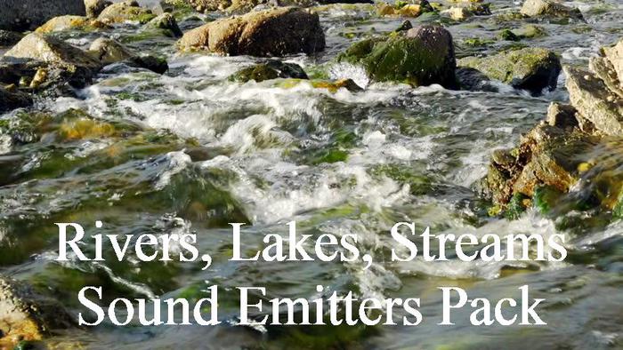 Rivers, Lakes, Streams Sound Emitters Pack
