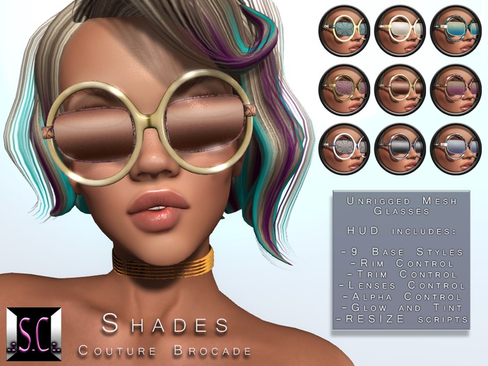 .:S.C:. Shades - Couture Brocade