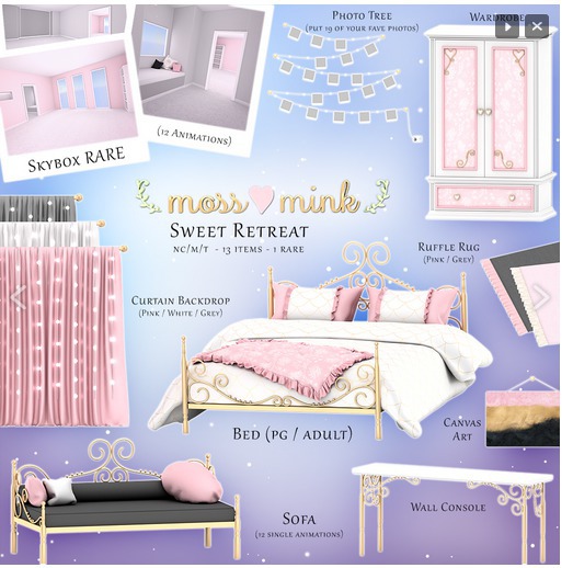 {moss&mink} Sweet Retreat - Rug Grey