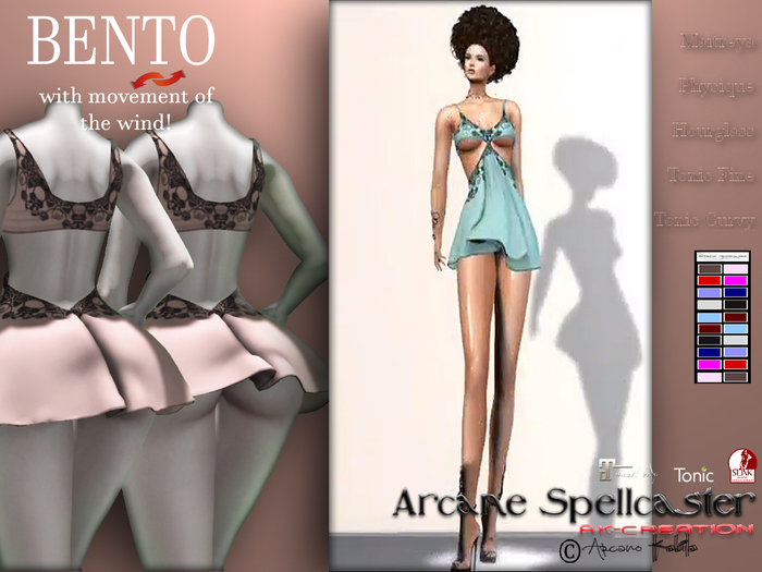 bag Dress Dress Klizia BENTO *Arcane Spellcaster* Ak-Creations