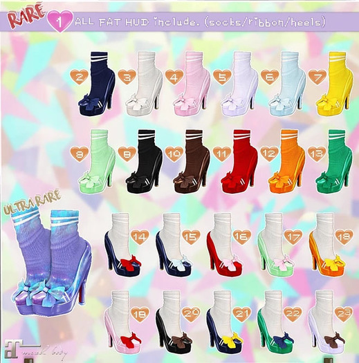 #23"mignon." -sailor ribbon heels.[Maitreya exp] saturn