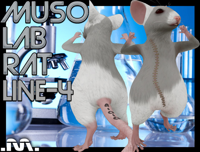 .M. Muso Mouse Lab Rat mod Line-4