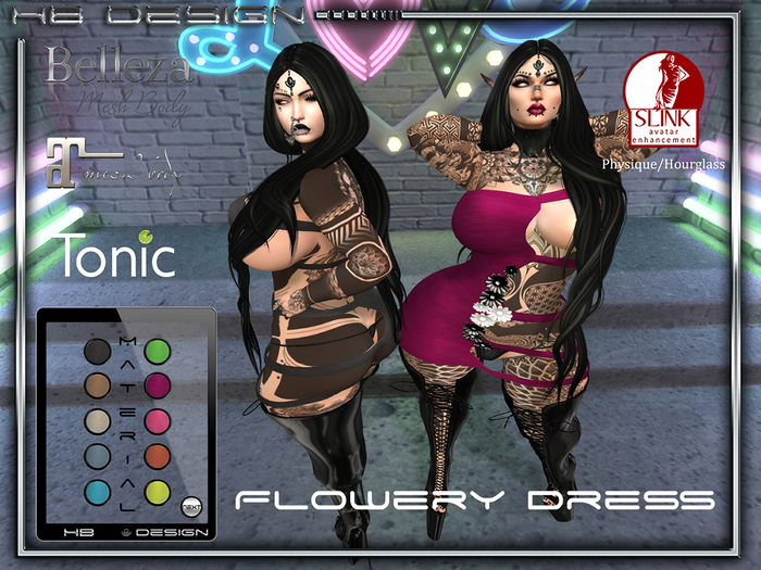 [HB] Flowery Dress