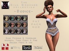 .:S.C:. Bodice - Silk Brocade - All Bodies