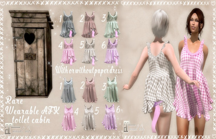 * Oops I did it again * Dress 3 (With paper)