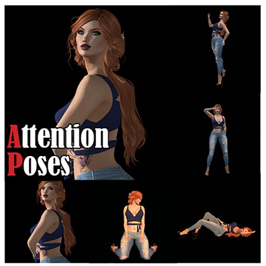 Attention Poses - Bea "Attitudes" 5 Pack