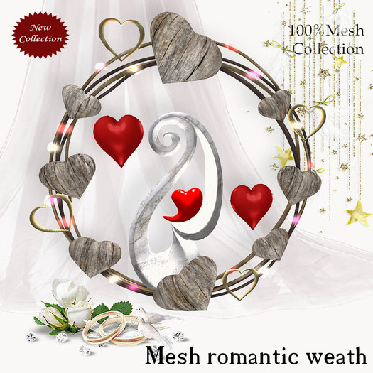 Mesh romantic Wreath v. 2