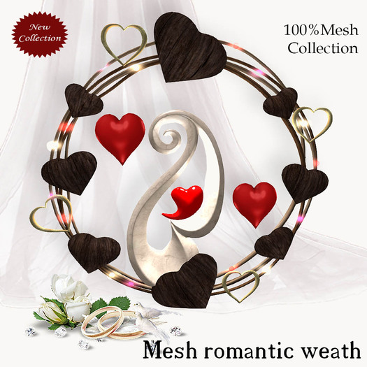 Mesh romantic Wreath v. 6
