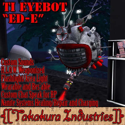 TI Eyebot "ED-E" TMP H.L.O.W. OS3 by {[Takakura]}