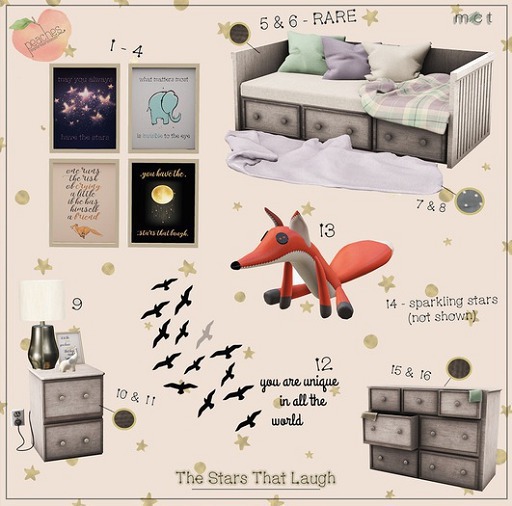 .peaches. The Stars That Laugh - 8. Starry Rug