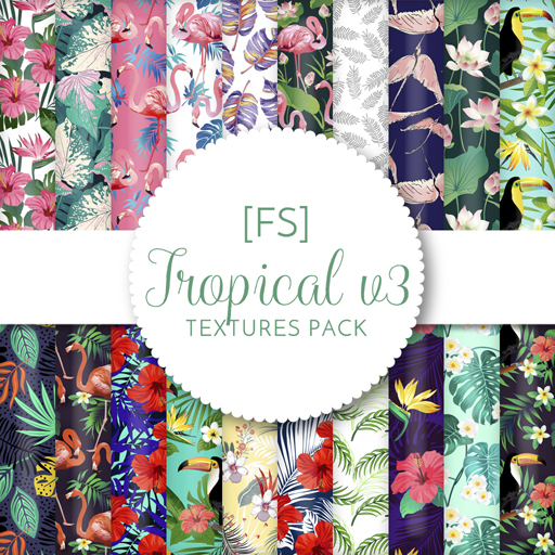 [SF] Textures Pack - Tropical v3 - Full Perm (boxed)