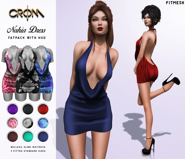 -CroM- Nahia DRESS - Fatpack