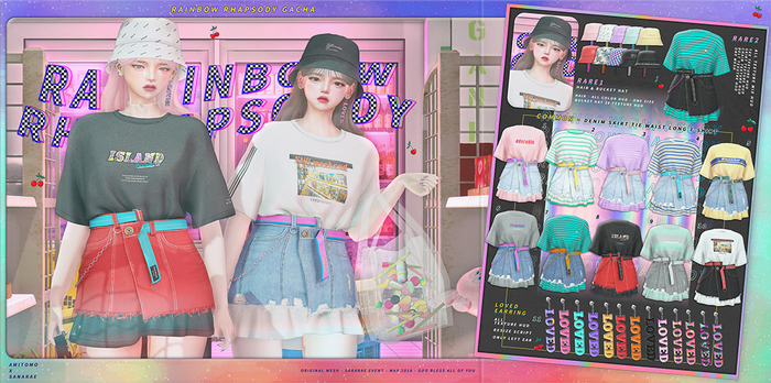 AMITOMO - Rainbow Rhapsody GACHA - M - 9