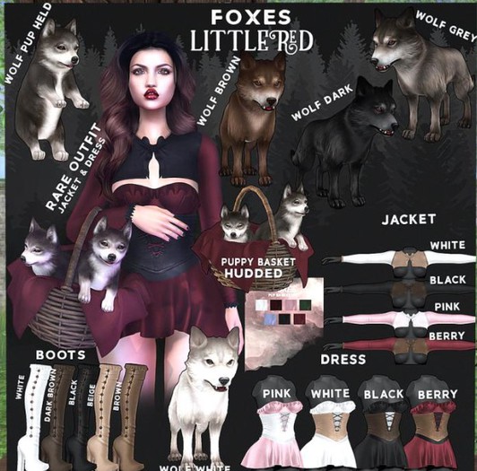 Foxes - Little Red - Jacket - Pink