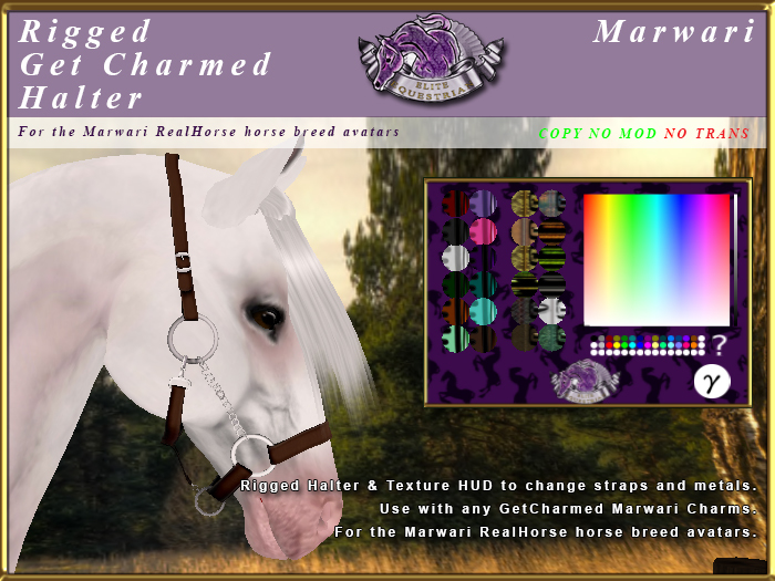 *E* Rigged Get Charmed Halter [Boxed] RH Marwari