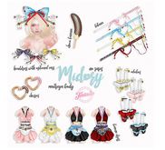 *Tentacio* Midory gacha. Headdress black