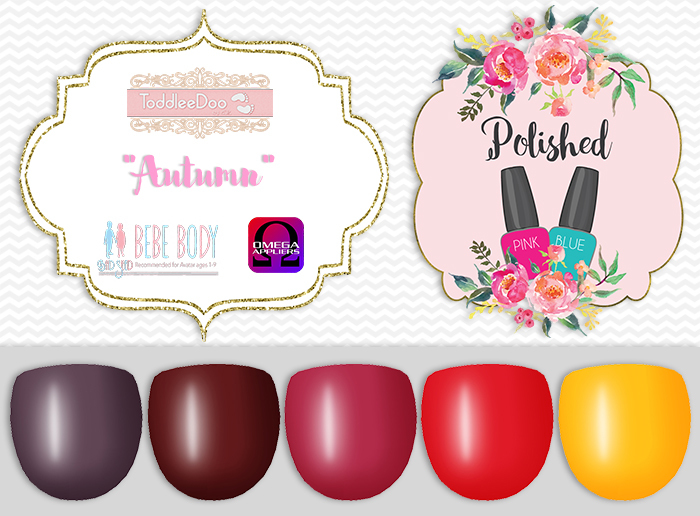 {Polished} FATPACK NAILS - Autumn - TD/Bebe/Tweenster