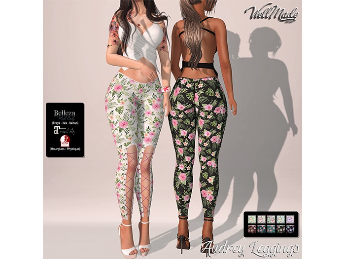 [WellMade] Audrey Leggings